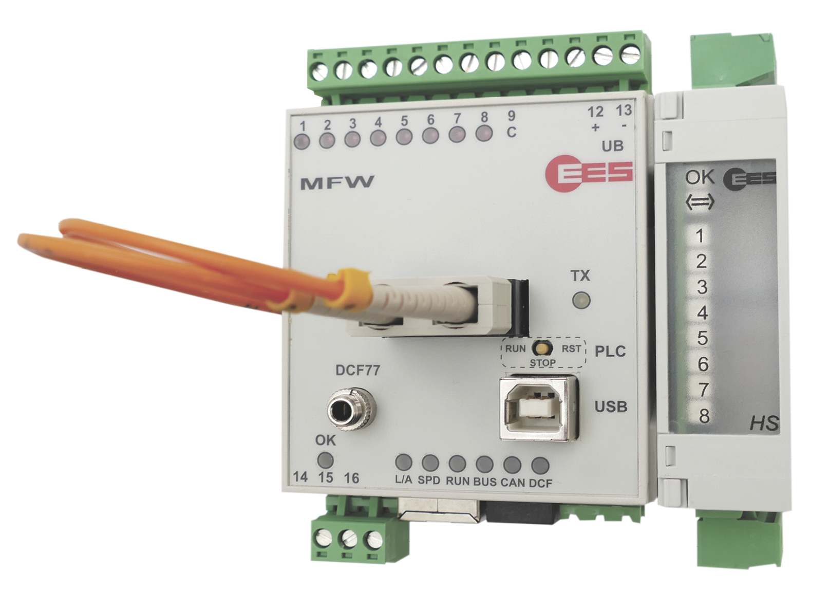 EES telecontrol MFW optical fiber