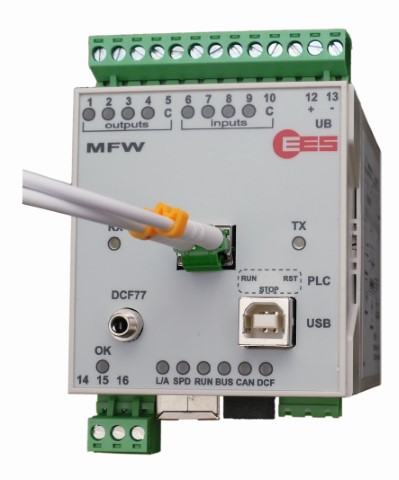 Modulares Lichtwellenleiter-Fernwirksystem Punkt zu Multipunkt